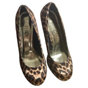 Ruce Women's Leopard Print Heels